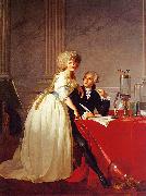 Jacques-Louis David Portrait of Monsieur Lavoisier and His Wife china oil painting reproduction